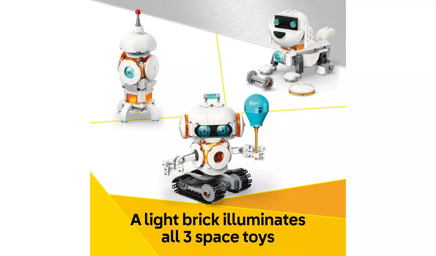 LEGO Creator 3in1 Space Robot Toy Building Set | Ages 8+ | Model 31164 | New LEGO