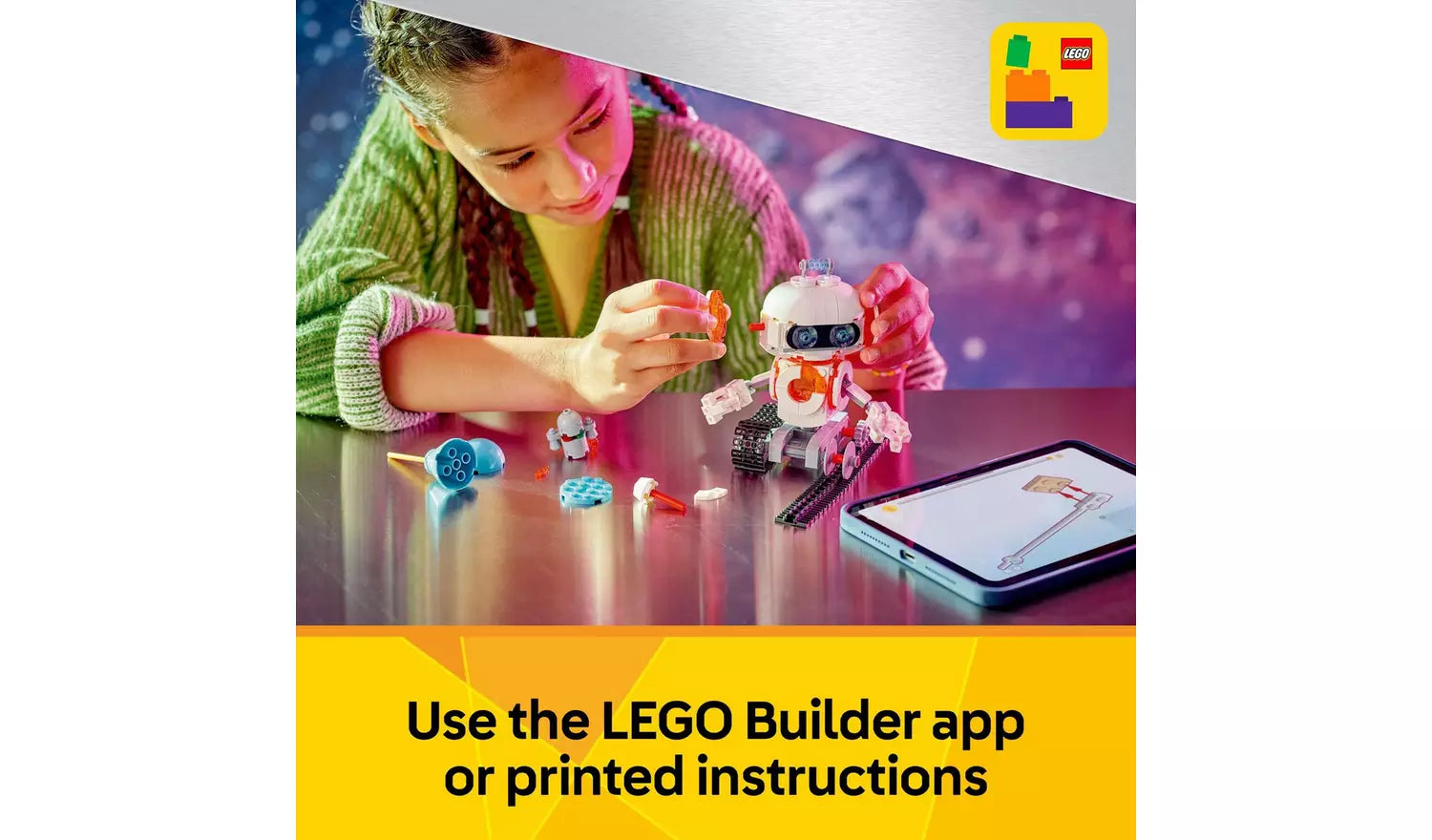 LEGO Creator 3in1 Space Robot Toy Building Set | Ages 8+ | Model 31164 | New LEGO