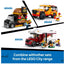 LEGO City Doughnut Truck Toy with 2 Minifigures | Ages 5+ | Model 60452 | New LEGO