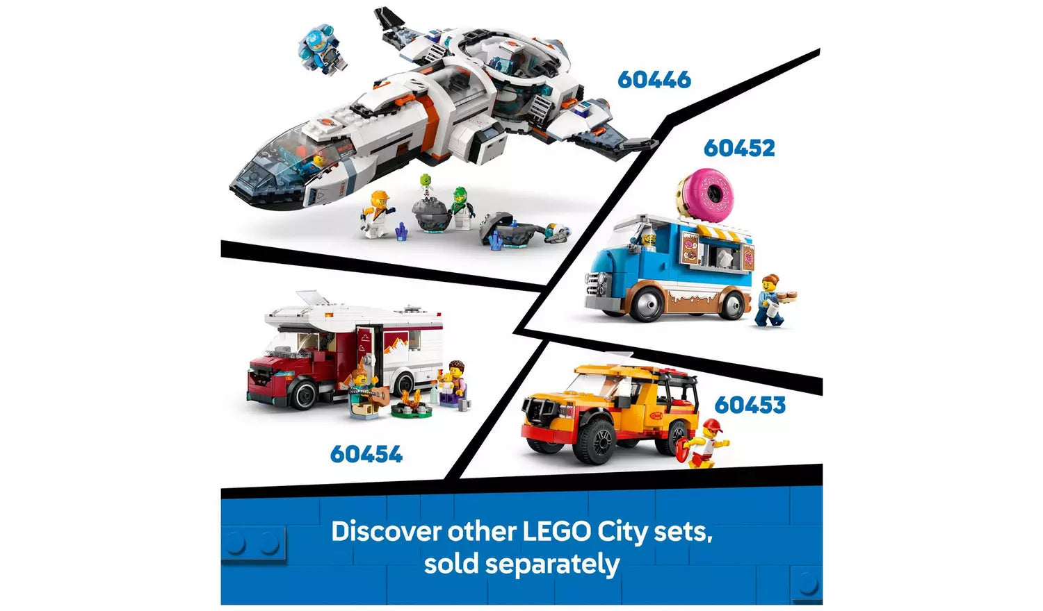 LEGO City Emergency Ambulance Toy Set with Minifigures | Ages 5+ | Model 60451 | New LEGO