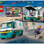 LEGO City Emergency Ambulance Toy Set with Minifigures | Ages 5+ | Model 60451 | New LEGO