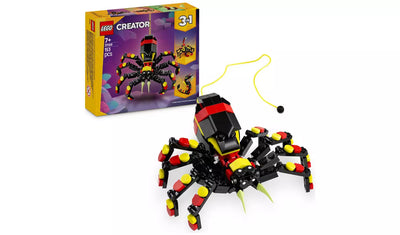 LEGO Creator 3in1 Wild Animals: Surprising Spider Toy | Ages 7+ | Model 31159 | New LEGO