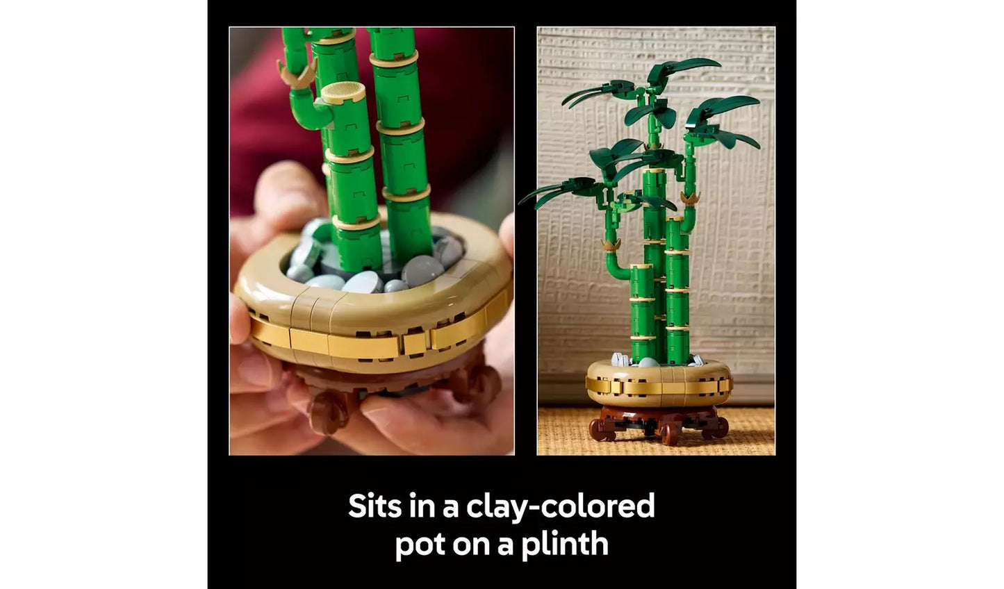 LEGO Botanicals Lucky Bamboo Artificial Plant Set | Ages 18+ | Model 10344 | NEW LEGO
