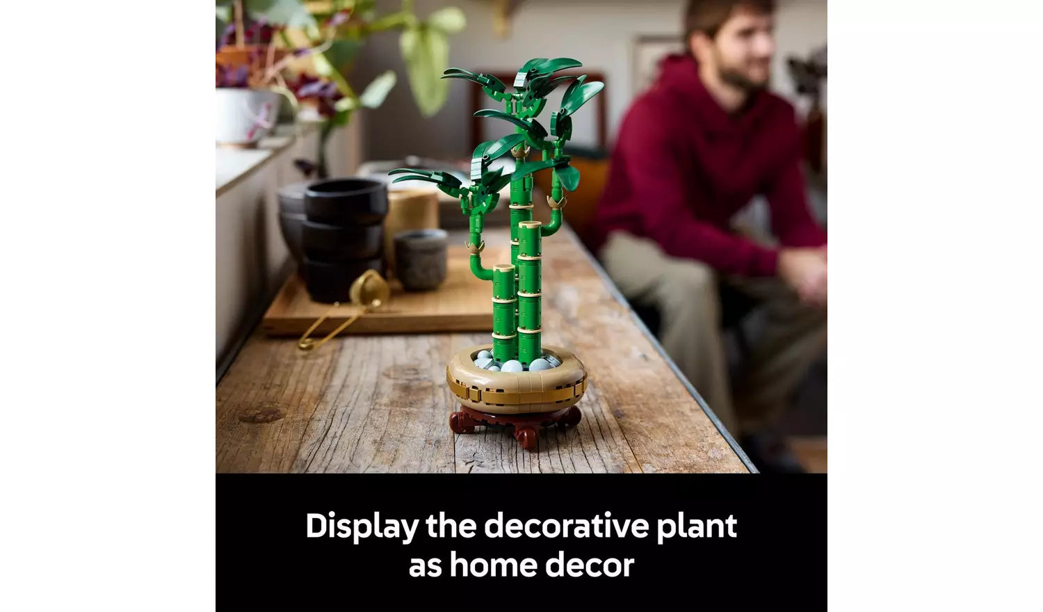 LEGO Botanicals Lucky Bamboo Artificial Plant Set | Ages 18+ | Model 10344 | NEW LEGO