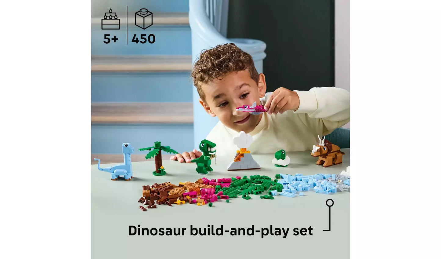 LEGO Classic Creative Dinosaurs Building Toy Set | Ages 5+ | Model 11041 | New LEGO