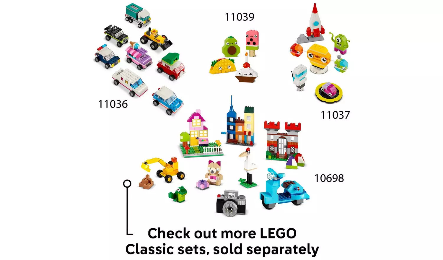 LEGO Classic Creative Dinosaurs Building Toy Set | Ages 5+ | Model 11041 | New LEGO