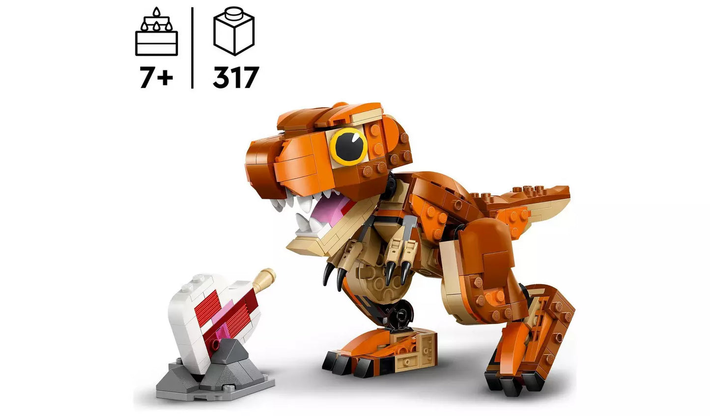 LEGO Jurassic World Little Eatie: T. rex Dinosaur Toy Set | Ages 7+ | Model 76967 | New LEGO