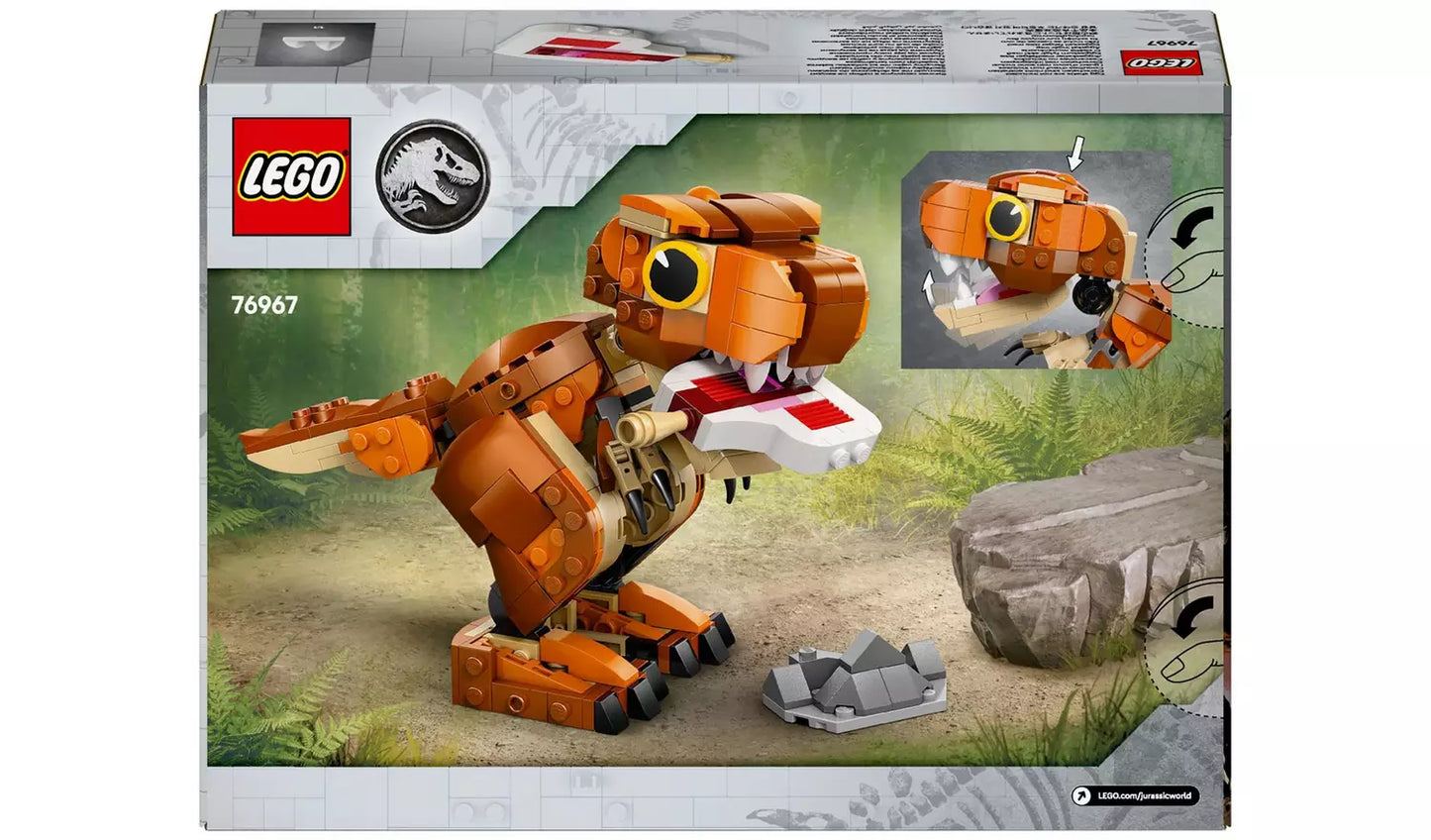 LEGO Jurassic World Little Eatie: T. rex Dinosaur Toy Set | Ages 7+ | Model 76967 | New LEGO