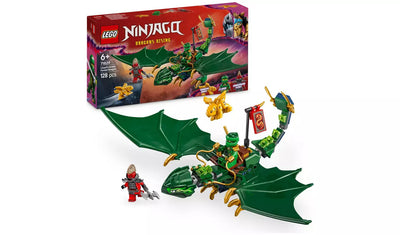 LEGO NINJAGO Lloyd’s Green Forest Dragon Toy for Kids | Ages 6+ | Model 71829 | New LEGO