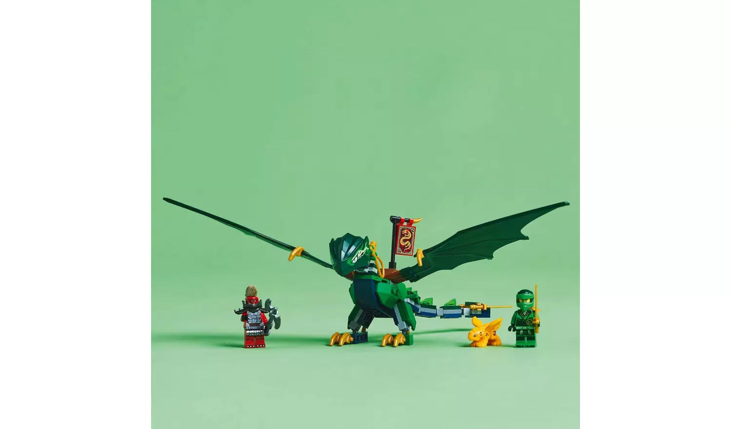 LEGO NINJAGO Lloyd’s Green Forest Dragon Toy for Kids | Ages 6+ | Model 71829 | New LEGO