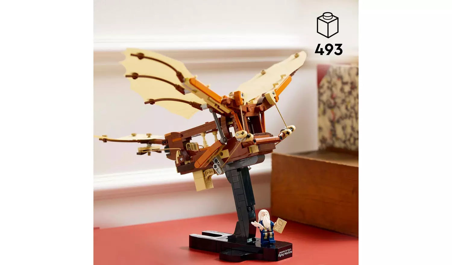 LEGO Icons Leonardo da Vinci's Flying Machine Set for Adults | Ages 18+ | Model 10363 | NEW LEGO