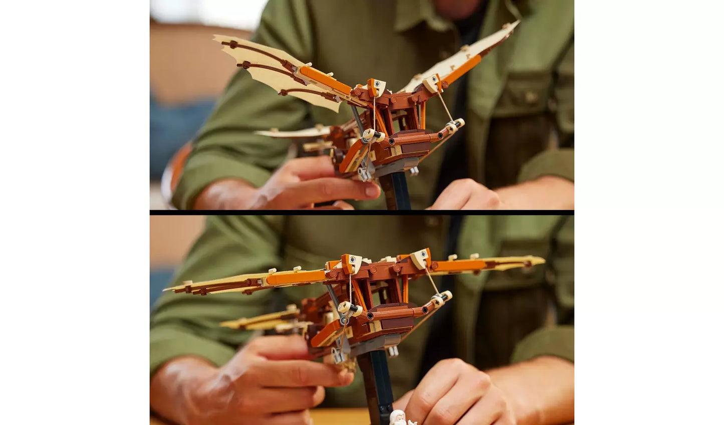 LEGO Icons Leonardo da Vinci's Flying Machine Set for Adults | Ages 18+ | Model 10363 | NEW LEGO