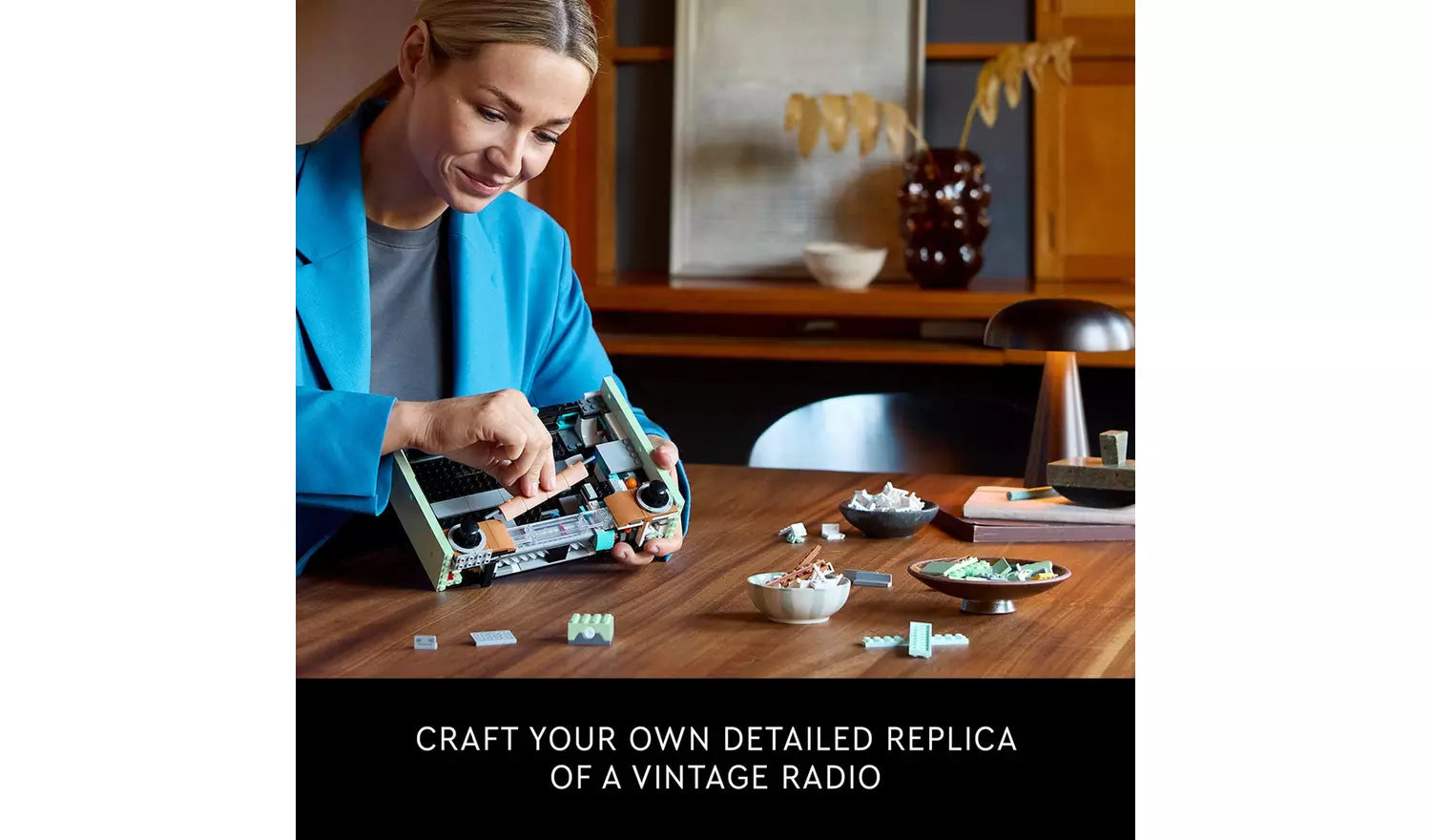 LEGO Icons Retro Radio Building Set for Adults | Ages 18+ | Model 10334 | NEW LEGO