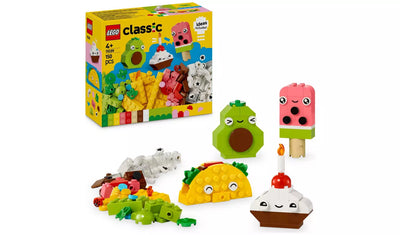 LEGO Classic Creative Food Friends Building Toy Set | Ages 4+ | Model 11039 | New LEGO