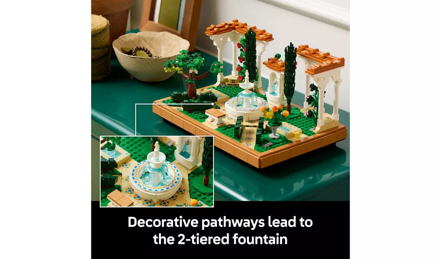 LEGO Icons Fountain Garden Home Decor Set | Ages 18+ | Model 10359 | NEW Funkifone