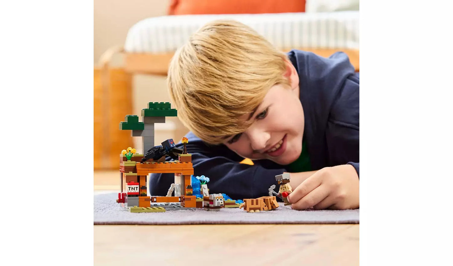 LEGO Minecraft The Armadillo Mine Expedition Toy Set | Ages 8+ | Model 21269 | 247 Pieces | New LEGO