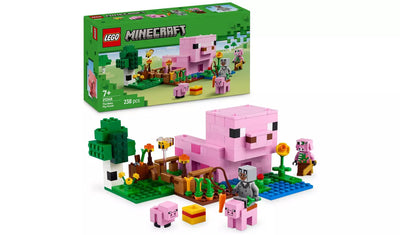 LEGO Minecraft The Baby Pig House with Animal Toys | Ages 7+ | Model 21268 | New LEGO
