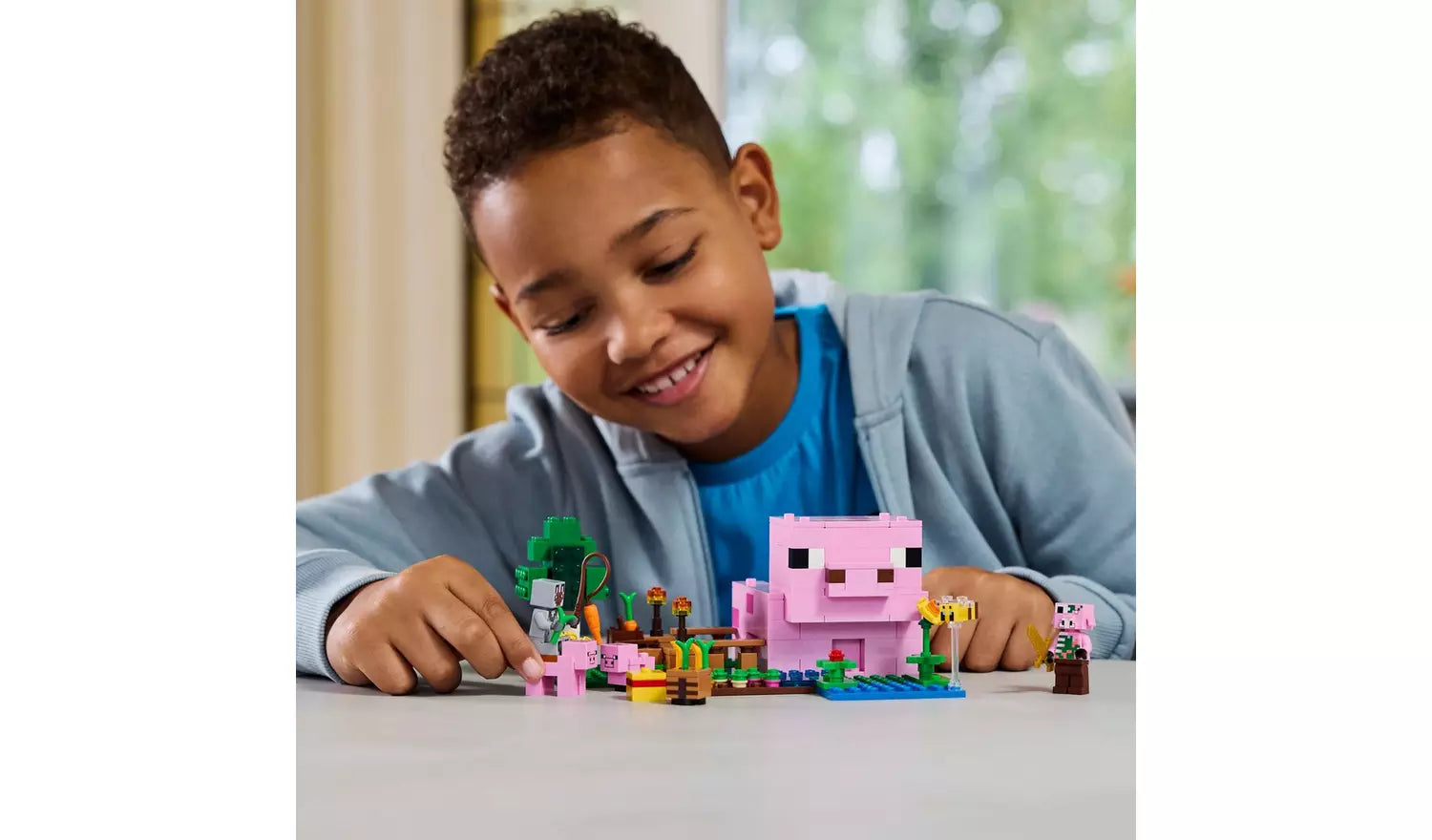 LEGO Minecraft The Baby Pig House with Animal Toys | Ages 7+ | Model 21268 | New LEGO