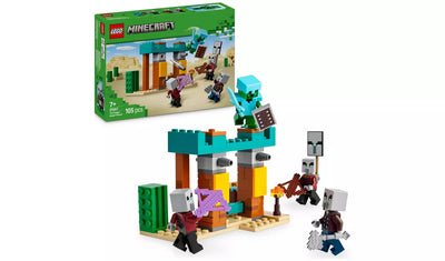 LEGO Minecraft The Illager Desert Patrol Toy & Figures | Model 21267 | New LEGO