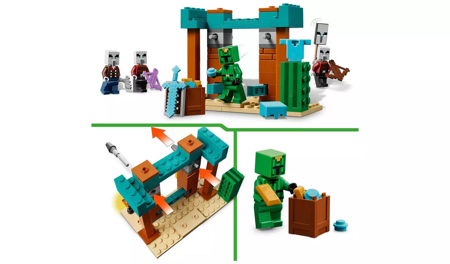 LEGO Minecraft The Illager Desert Patrol Toy & Figures | Model 21267 | New LEGO