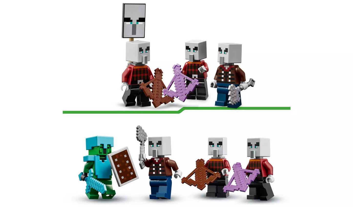 LEGO Minecraft The Illager Desert Patrol Toy & Figures | Model 21267 | New LEGO