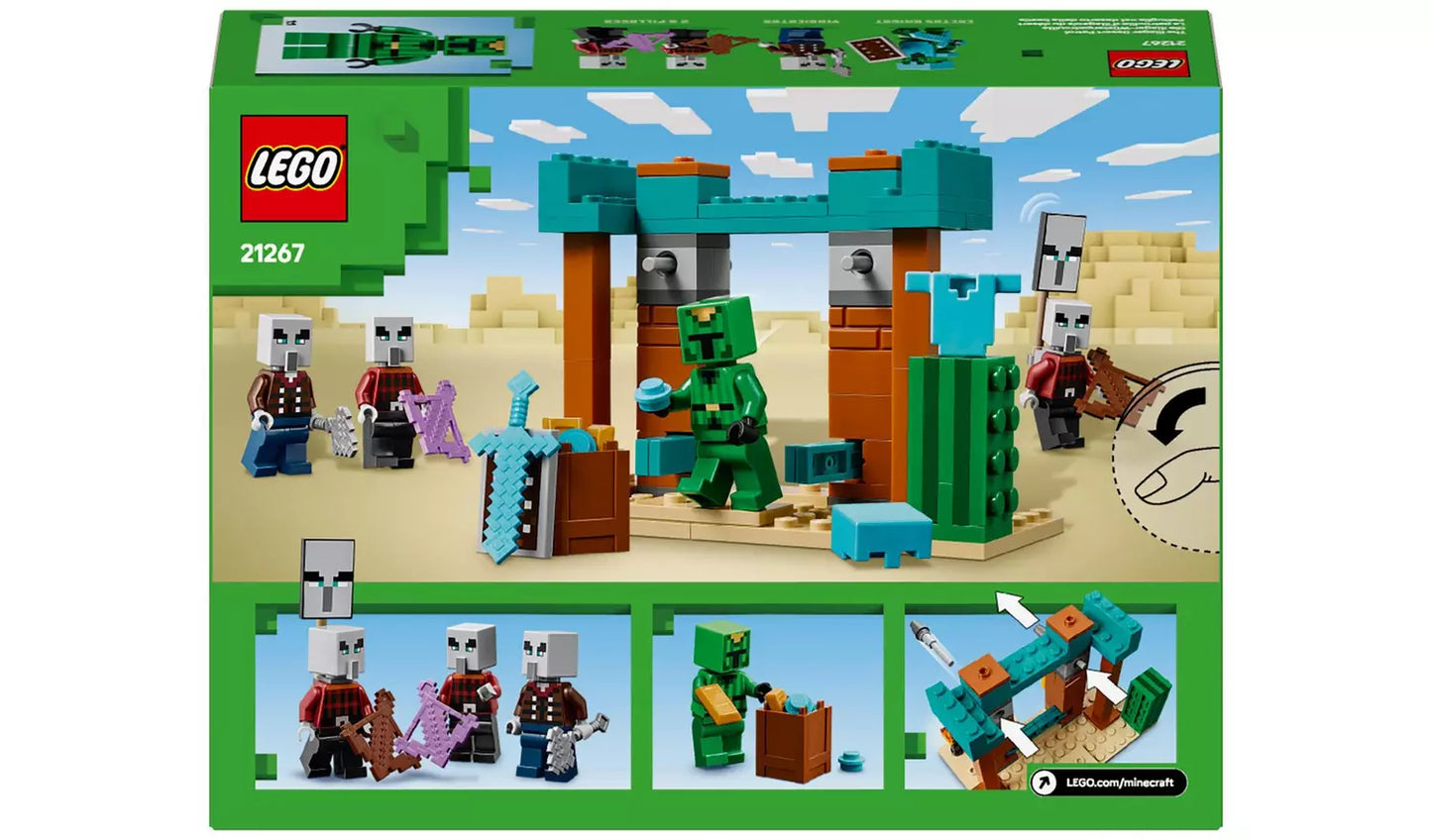LEGO Minecraft The Illager Desert Patrol Toy & Figures | Model 21267 | New LEGO