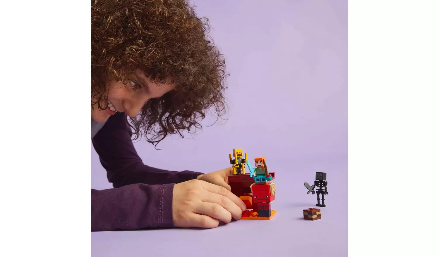 LEGO Minecraft Gift The Nether Lava Battle | Ages 6+ | Model 21266 | New LEGO