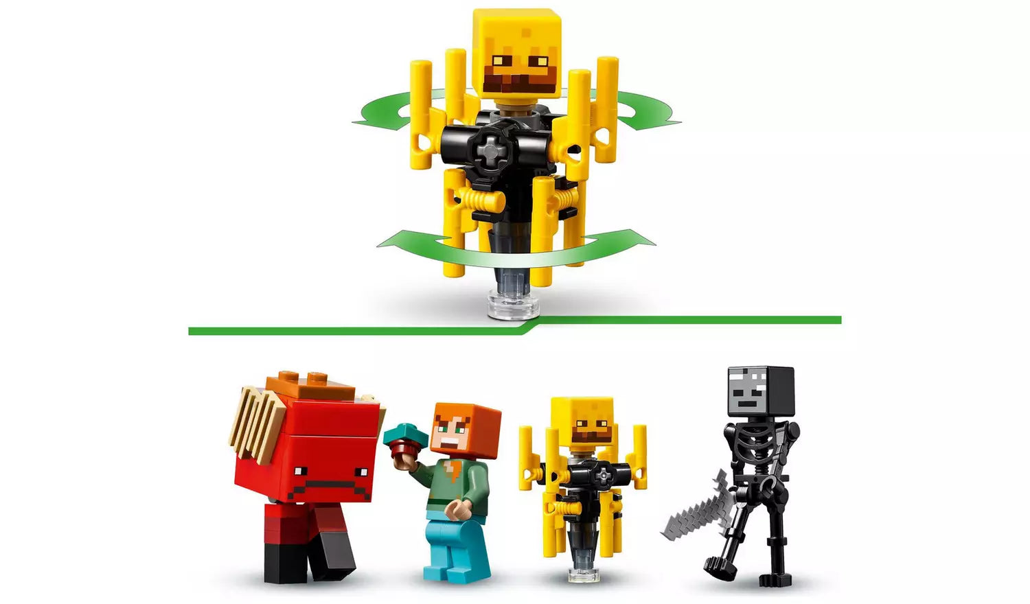 LEGO Minecraft Gift The Nether Lava Battle | Ages 6+ | Model 21266 | New LEGO