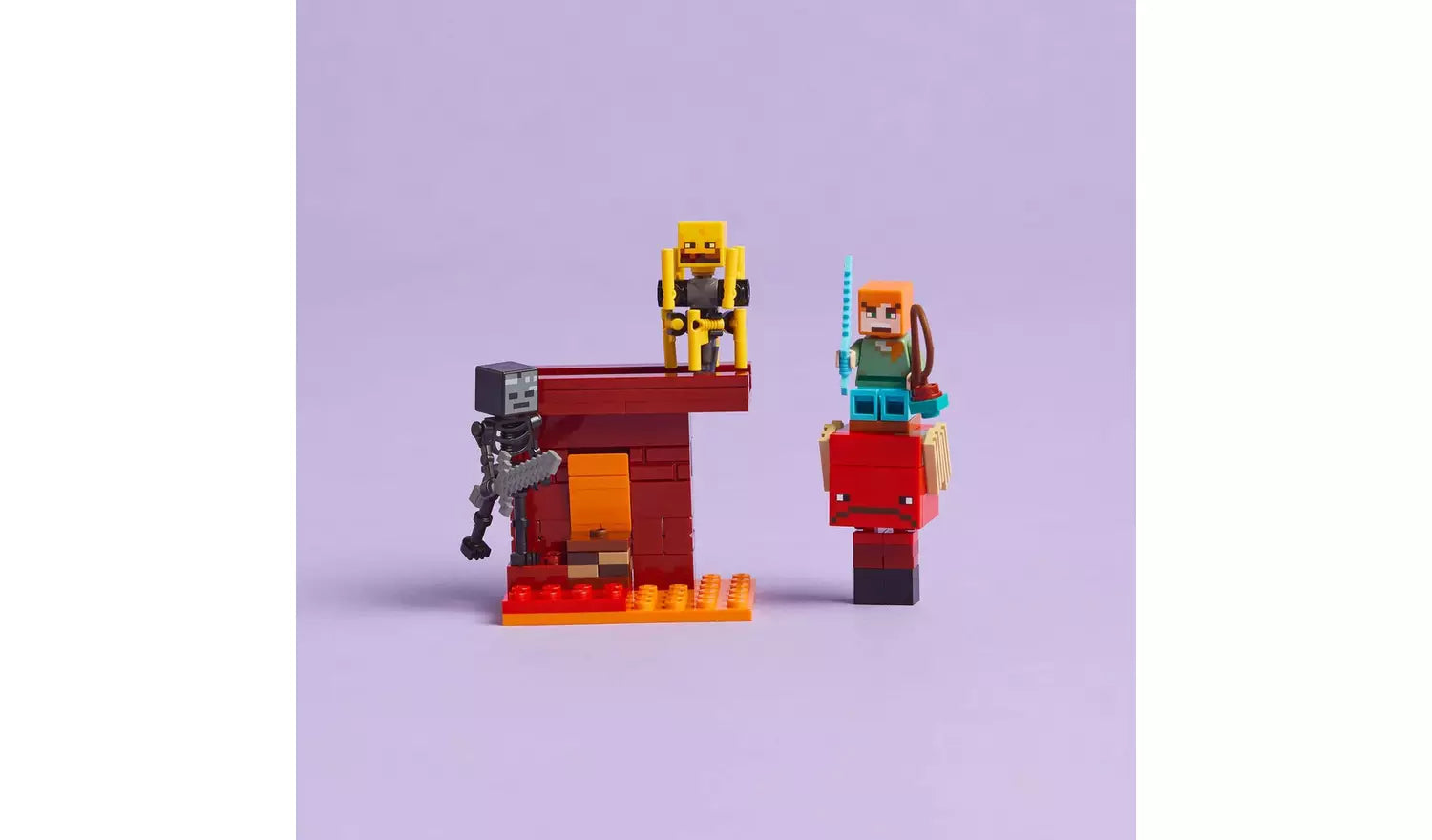 LEGO Minecraft Gift The Nether Lava Battle | Ages 6+ | Model 21266 | New LEGO