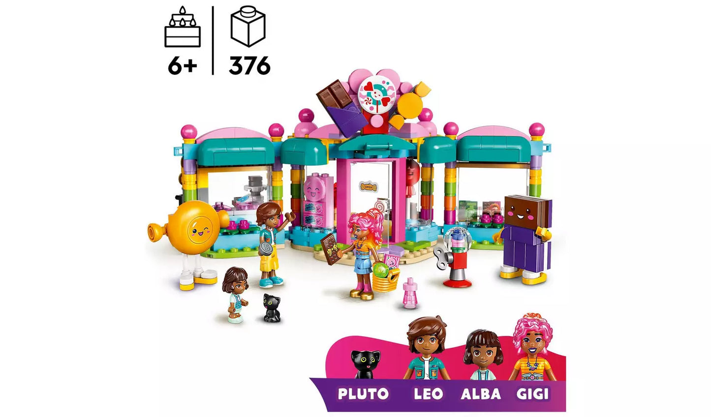 LEGO Friends Heartlake City Sweet Shop Role-Play Toy Set | Ages 6+ | Model 42649 | New LEGO