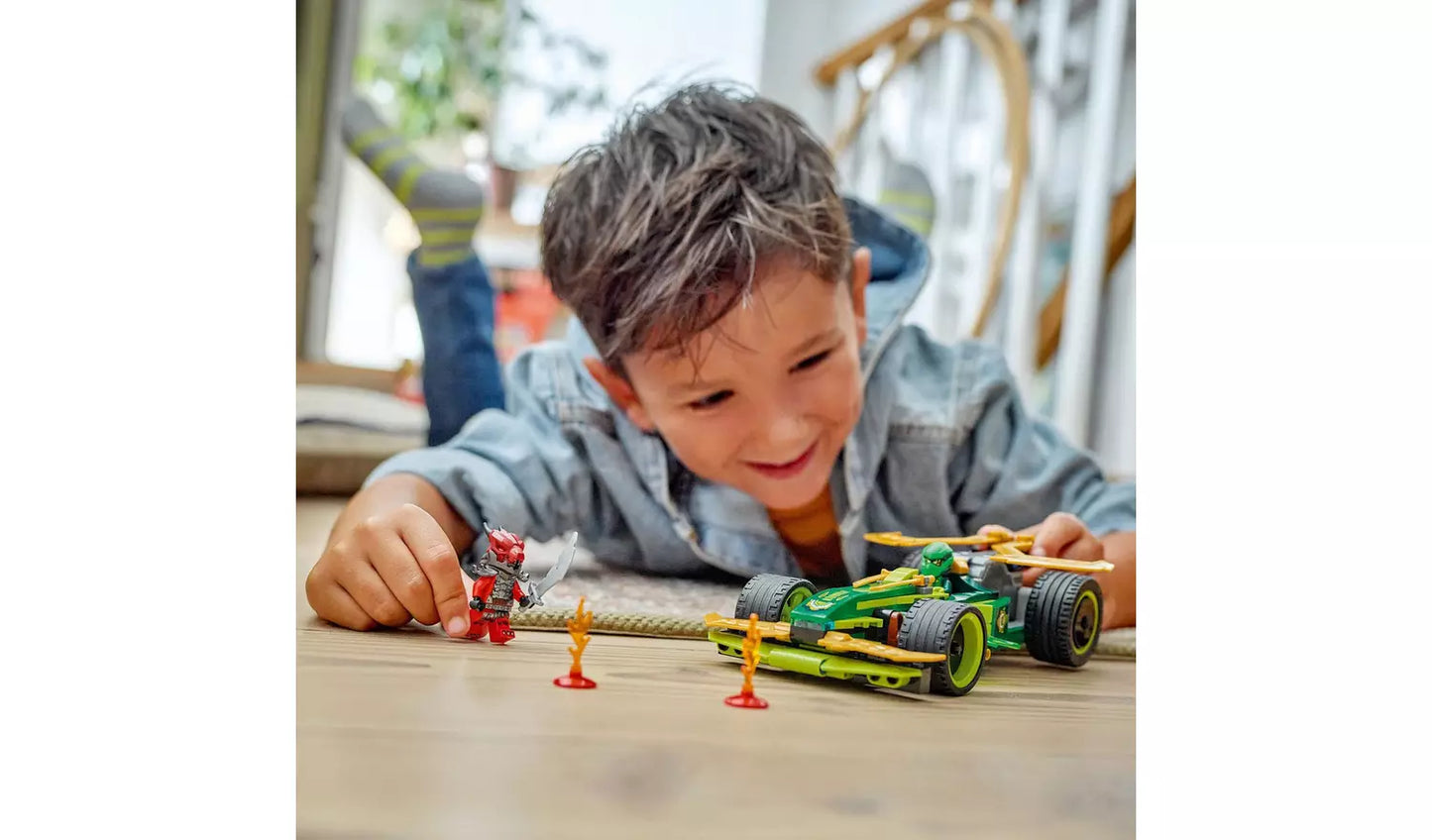 LEGO NINJAGO Lloyd’s Pull-Back Race Car Toy Set | Ages 7+ | Model 71828 | New LEGO