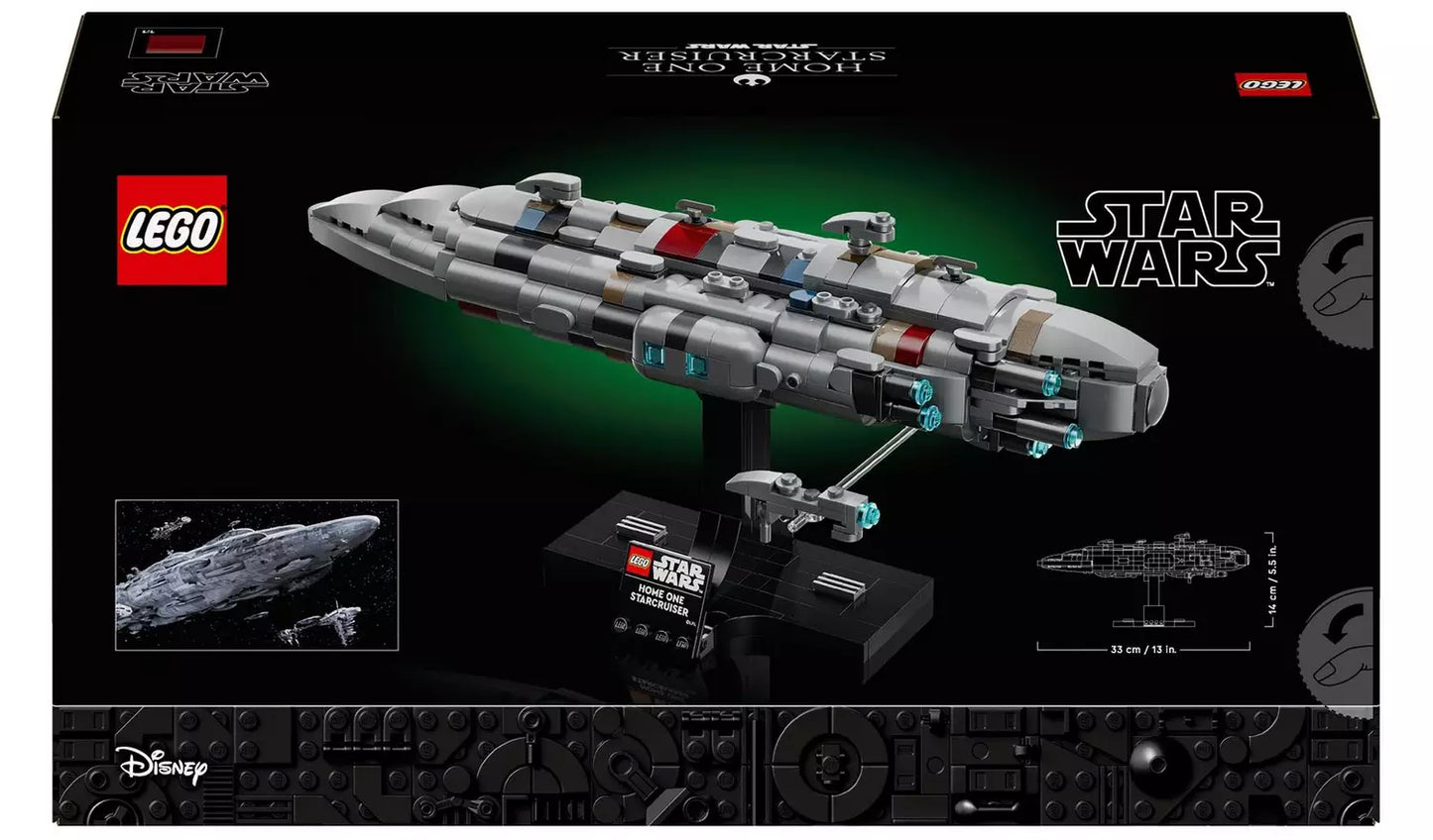 LEGO Star Wars Home One Starcruiser Set | Ages 18+ | Model 75405 | NEW LEGO