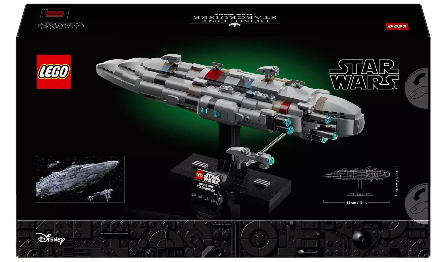 LEGO Star Wars Home One Starcruiser Set | Ages 18+ | Model 75405 | NEW LEGO
