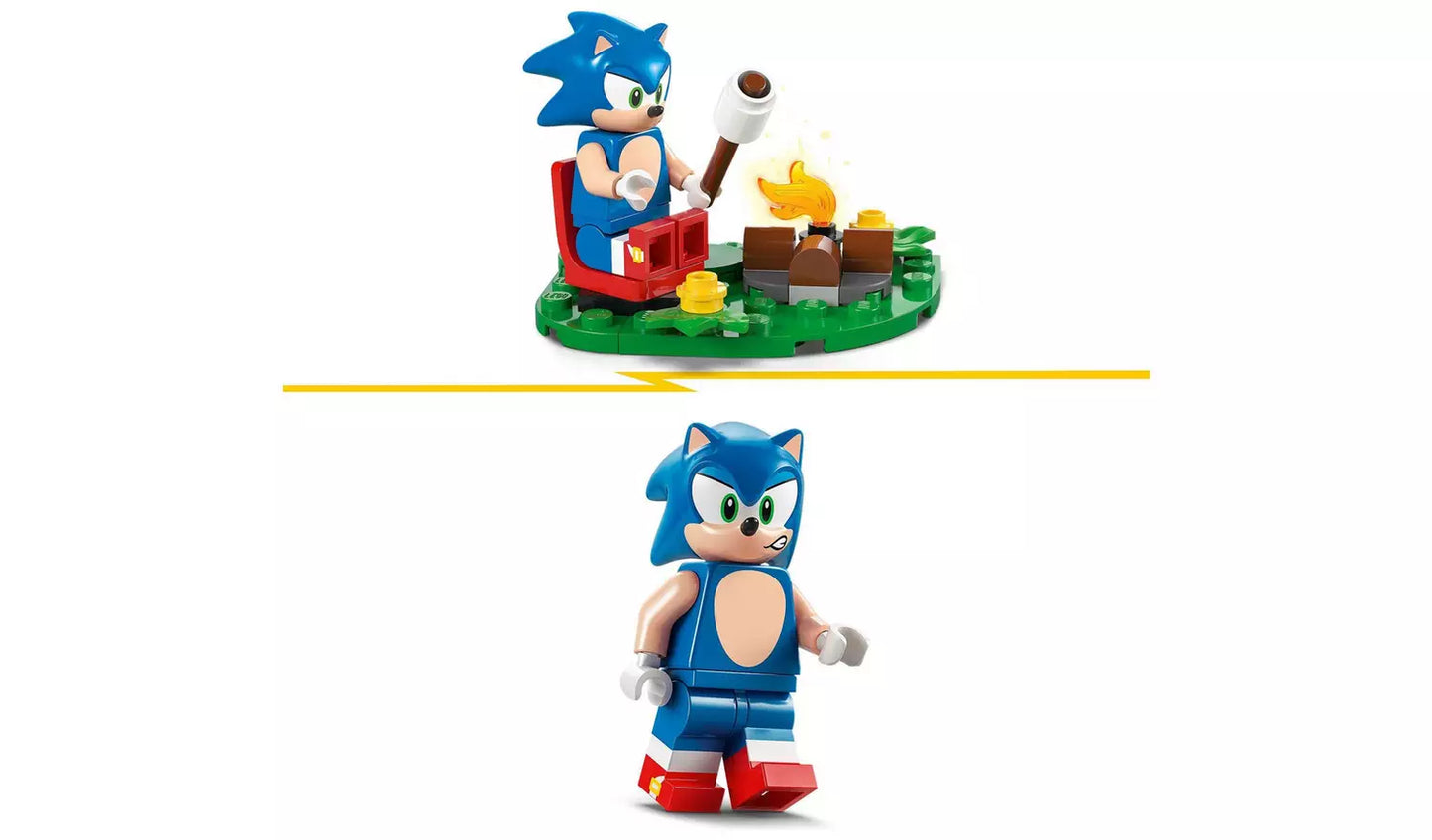 LEGO Sonic the Hedgehog: Sonic’s Campfire Clash Set | Ages 7+ | Model 77001 | New LEGO