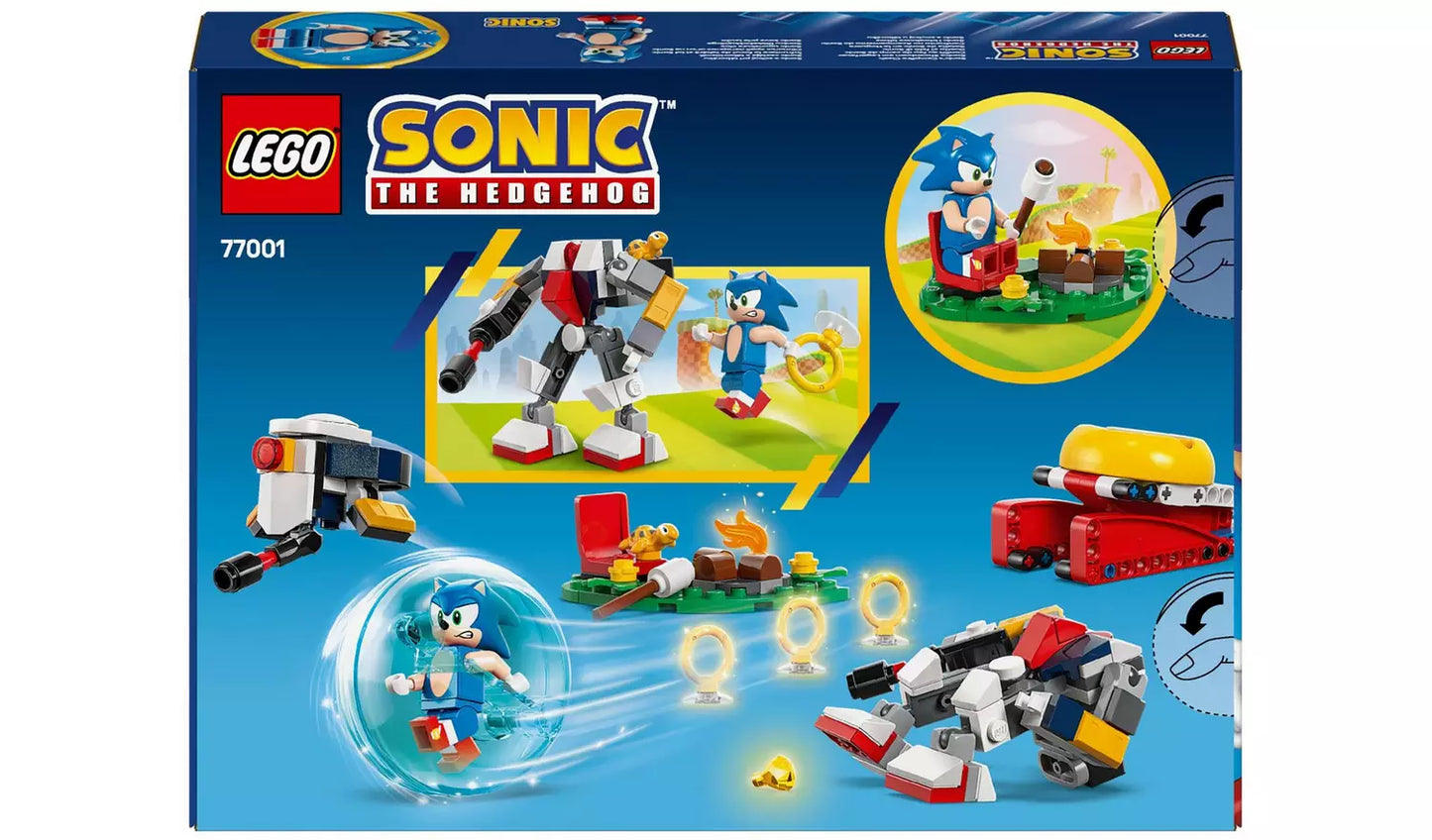 LEGO Sonic the Hedgehog: Sonic’s Campfire Clash Set | Ages 7+ | Model 77001 | New LEGO