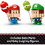 LEGO Super Mario Kart Baby Mario vs. Baby Luigi Toy Playset | Ages 8+ | Model 72034 | New LEGO