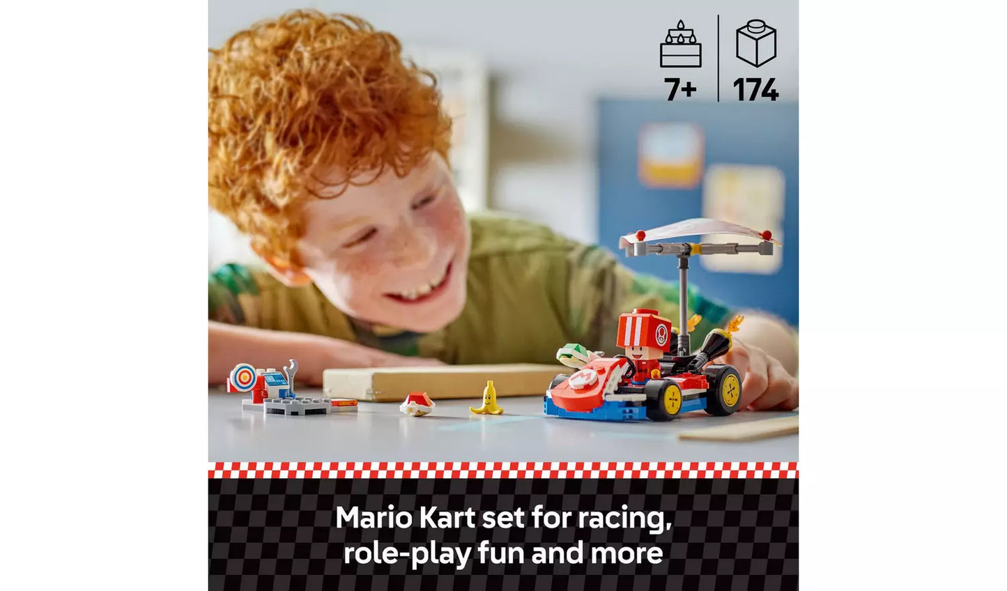 LEGO Super Mario: Mario Kart – Standard Kart Toy Set | Ages 7+ | Model 72032 | New LEGO