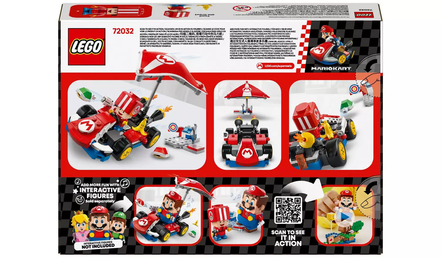 LEGO Super Mario: Mario Kart – Standard Kart Toy Set | Ages 7+ | Model 72032 | New LEGO