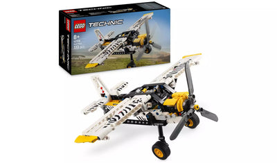 LEGO Technic Bush Plane Construction Toy Set | Ages 8+ | Model 42198 | New LEGO