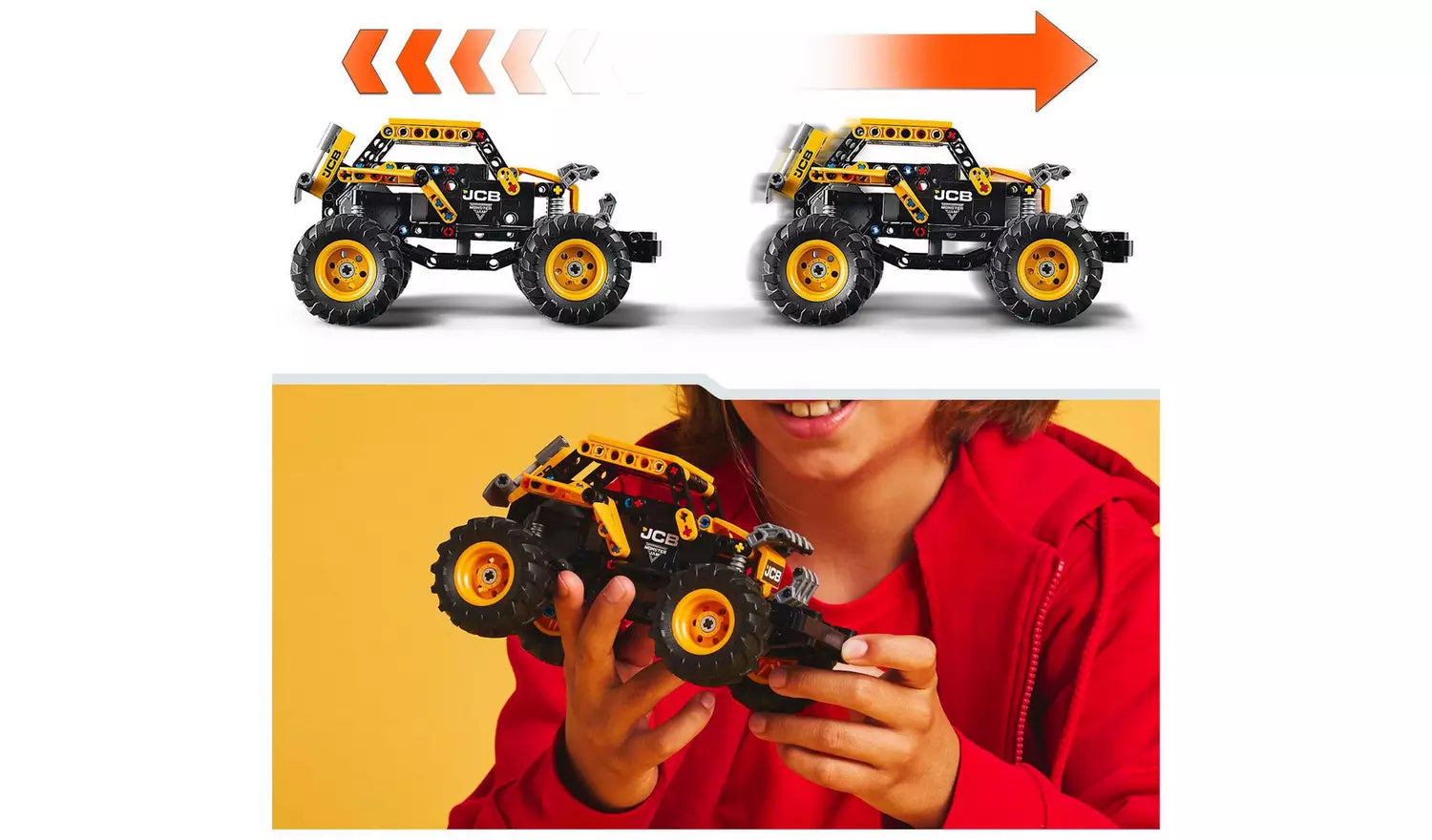 LEGO Technic Monster Jam DIGatron Pull-Back Truck Toy | Ages 7+ | Model 42199 | New LEGO