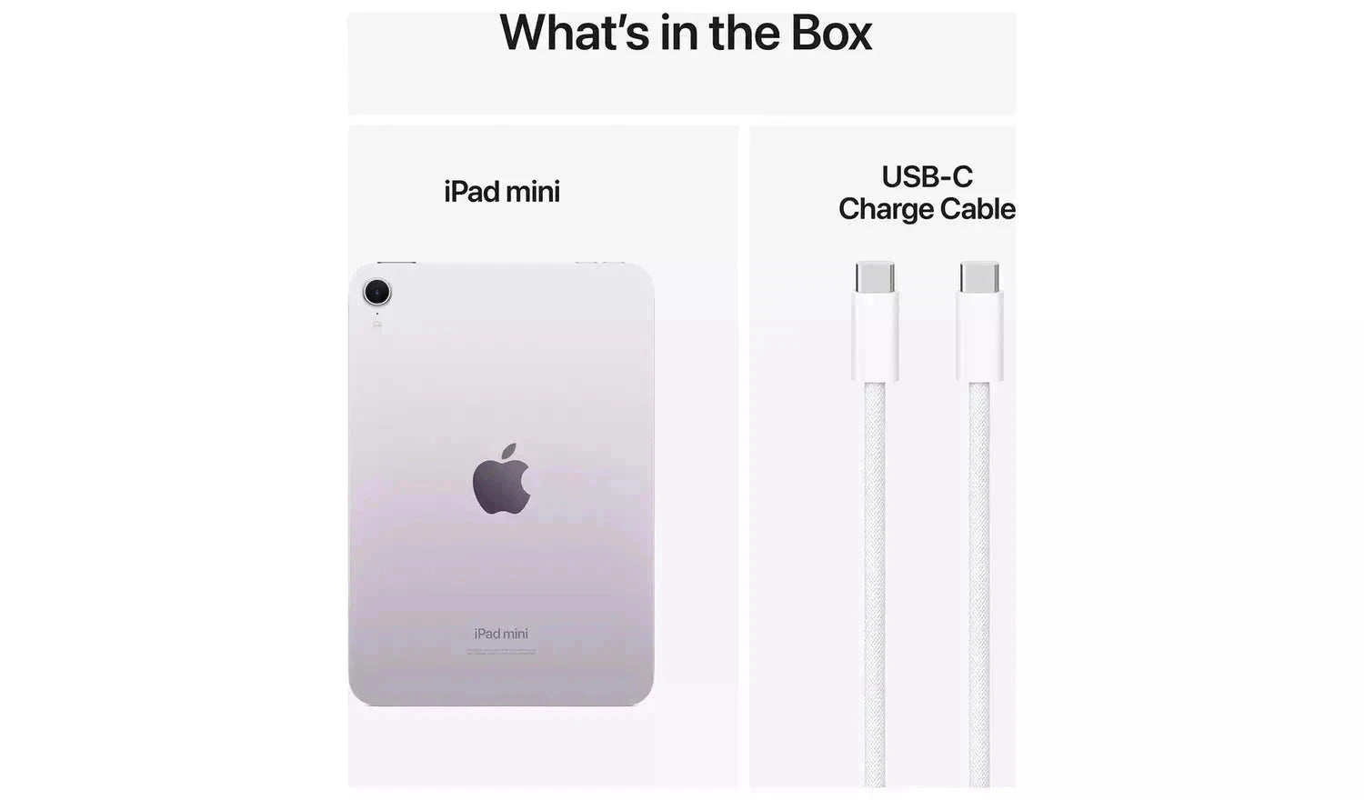 Apple iPad mini (2024) – 8.3" Wi-Fi Tablet, 512GB Storage, Purple (Excellent Refurbished) Apple