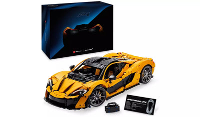 LEGO Technic McLaren P1 Model Car Set for Adults | Ages 18+ | Model 42172 | 1:8 Scale Hypercar Display Build | NEW LEGO