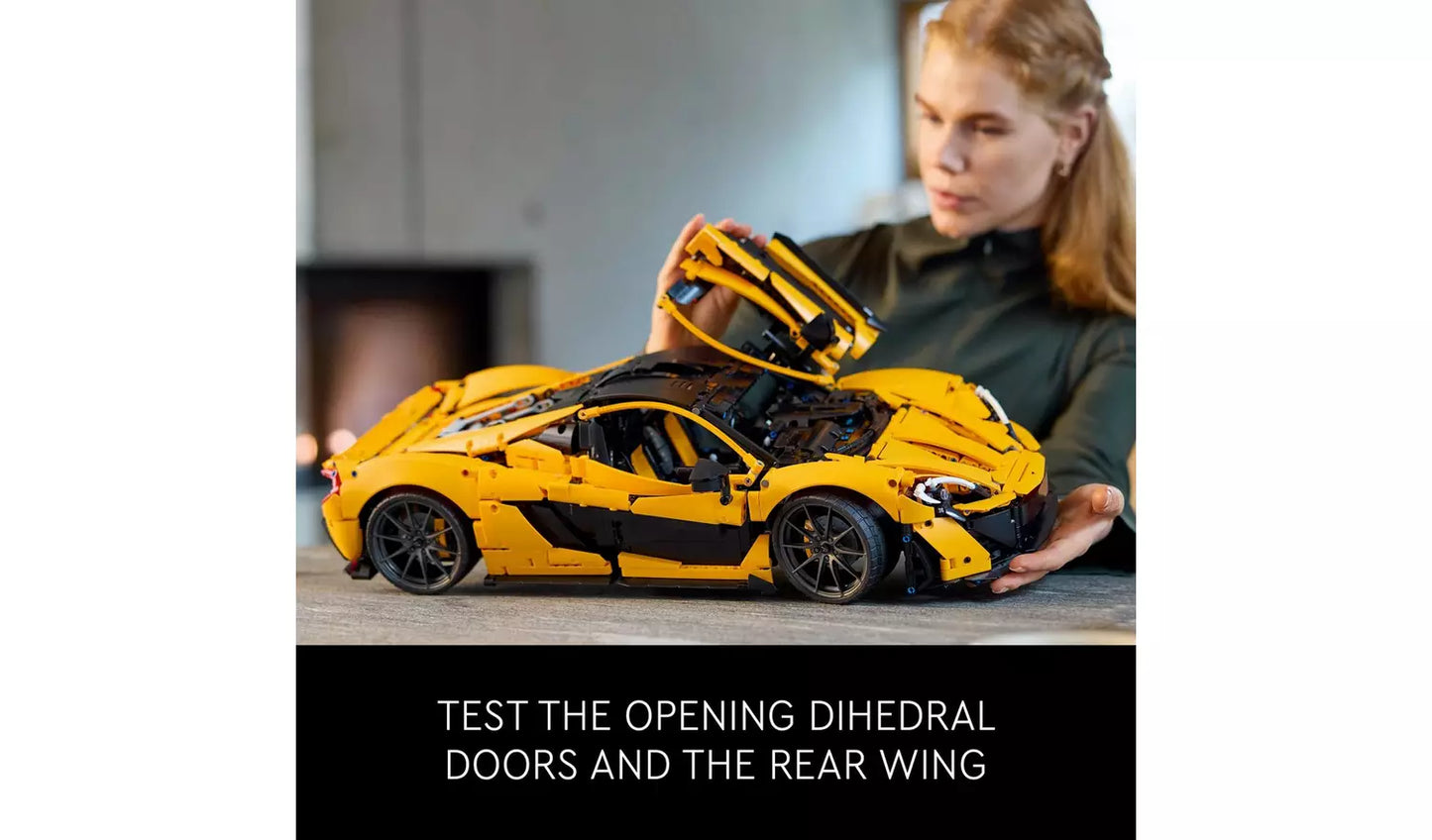 LEGO Technic McLaren P1 Model Car Set for Adults | Ages 18+ | Model 42172 | 1:8 Scale Hypercar Display Build | NEW LEGO
