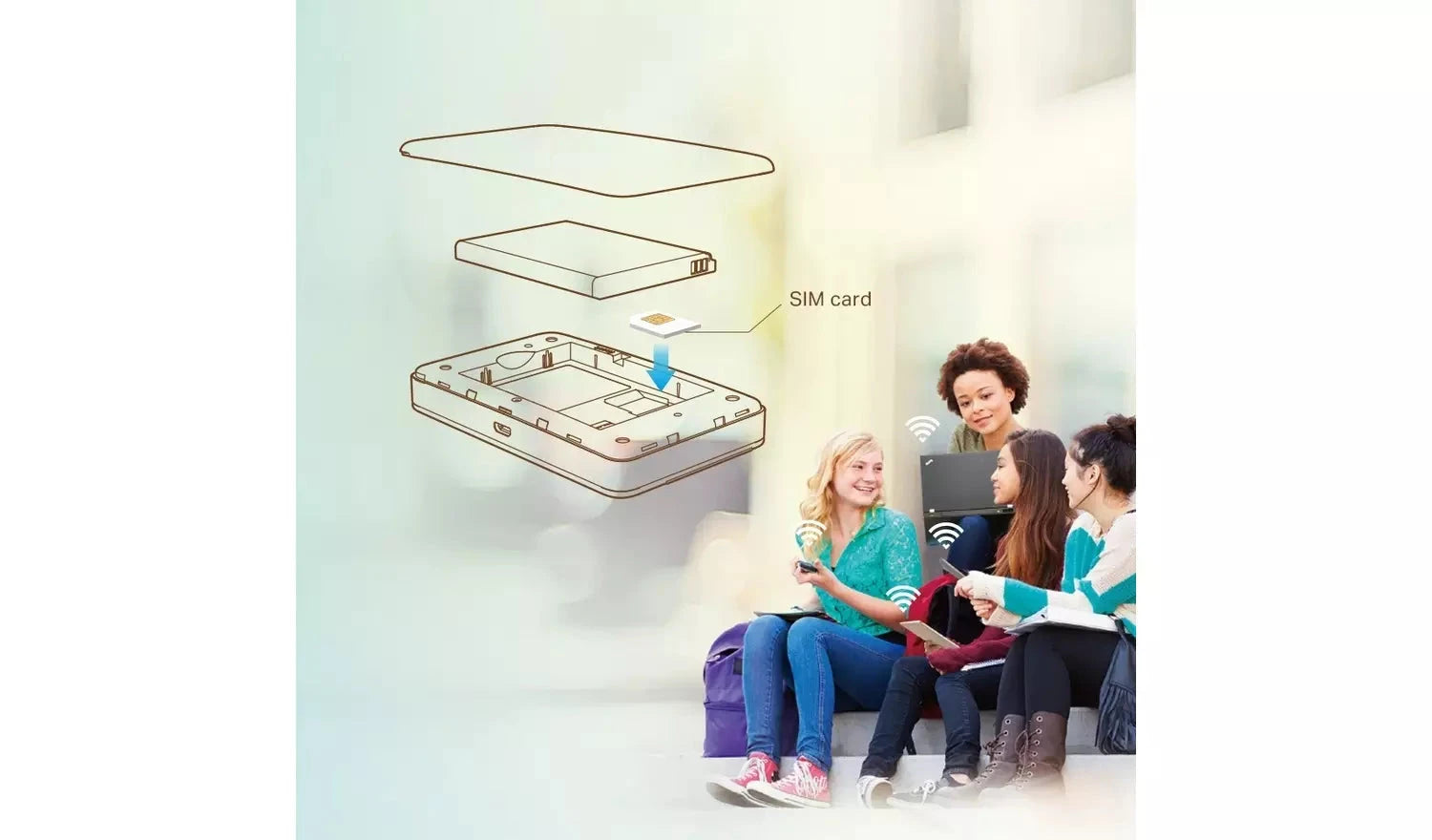 TP-Link M7350 Unlocked 4G LTE Portable Wi-Fi Hotspot with Screen TP Link