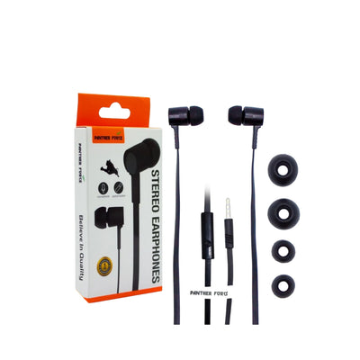 PANTHER FORCE IN-EAR HAND FREE BLACK- PF88