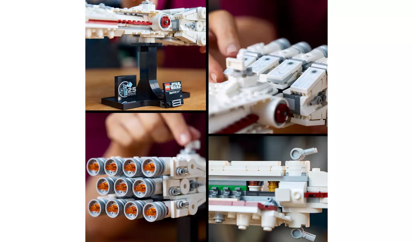 LEGO Star Wars Tantive IV Model Vehicle Set for Adults | Ages 18+ | Model 75376 | NEW LEGO