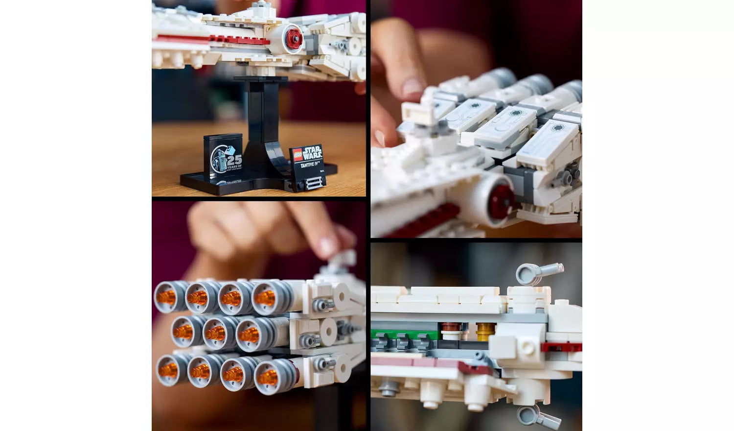 LEGO Star Wars Tantive IV Model Vehicle Set for Adults | Ages 18+ | Model 75376 | NEW LEGO