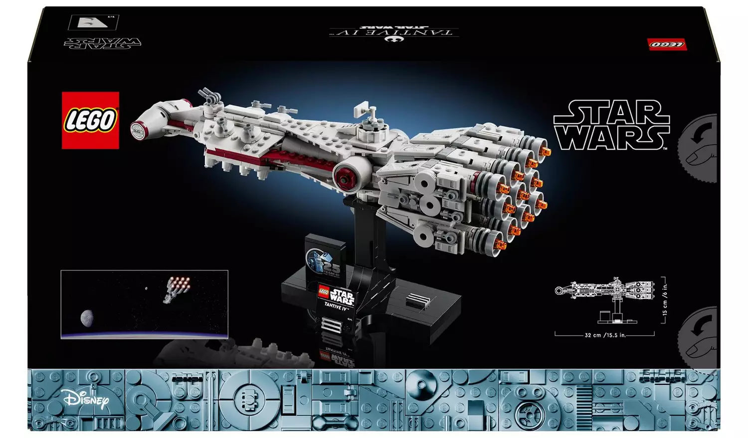 LEGO Star Wars Tantive IV Model Vehicle Set for Adults | Ages 18+ | Model 75376 | NEW LEGO