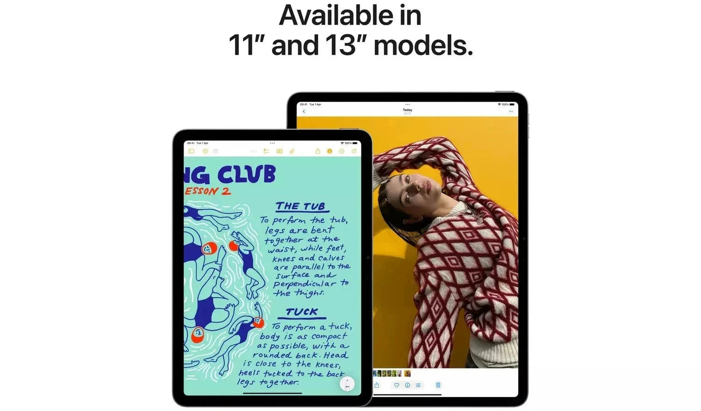 Apple iPad Air (2025) – 13" Wi-Fi Tablet, 256GB Storage, Blue (New) (Excellent Refurbished) Apple