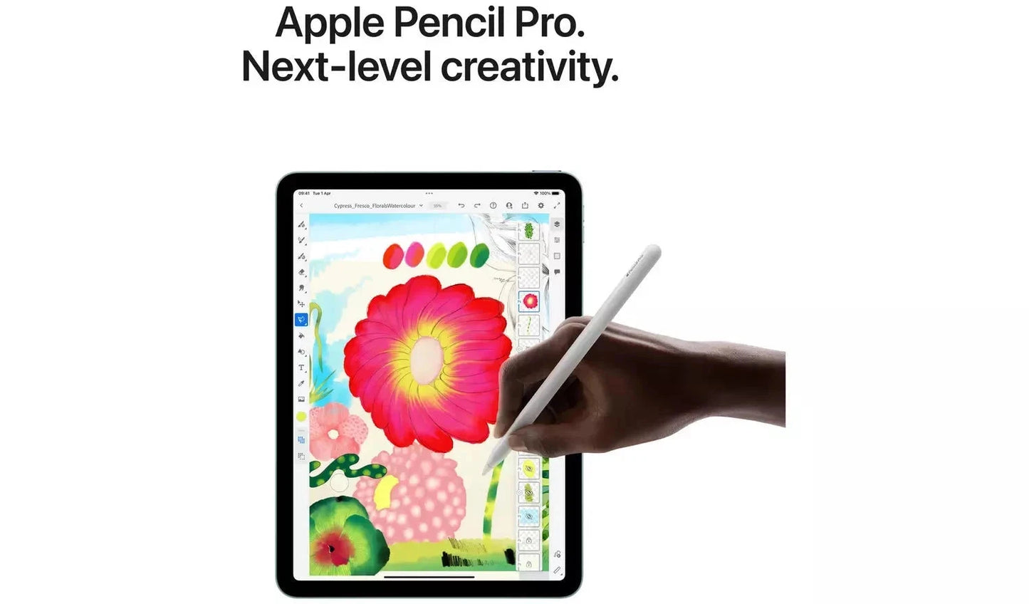 Apple iPad Air (2025) – 13" Wi-Fi Tablet, 256GB Storage, Blue (New) (Excellent Refurbished) Apple